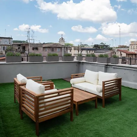 Cancelleria Rooftop Garden Apartament Rzym