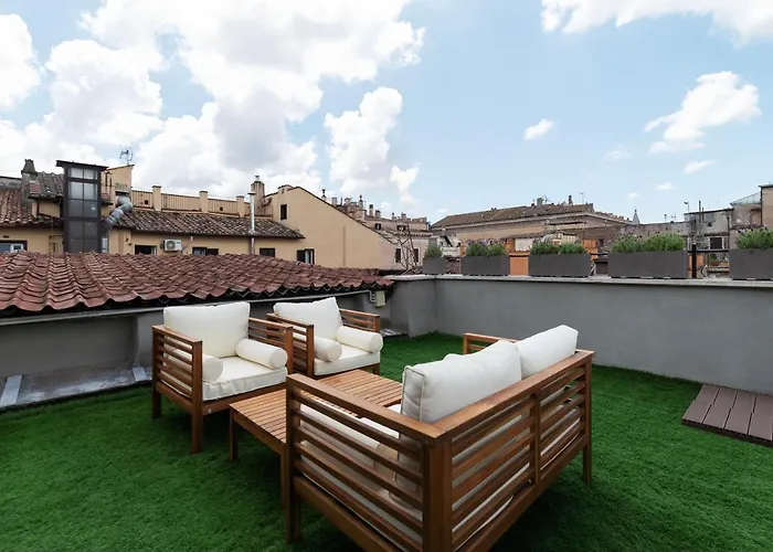 شقة Guesthost - Cancelleria Rooftop Garden *