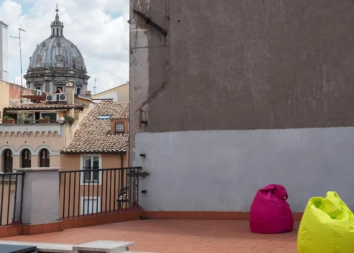 Guesthost - Cancelleria Rooftop Garden شقة روما