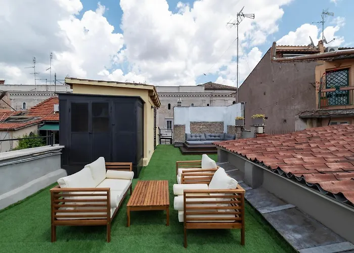 Guesthost - Cancelleria Rooftop Garden شقة روما
