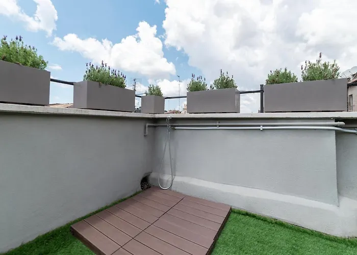 شقة Guesthost - Cancelleria Rooftop Garden *