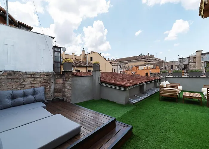 شقة Guesthost - Cancelleria Rooftop Garden